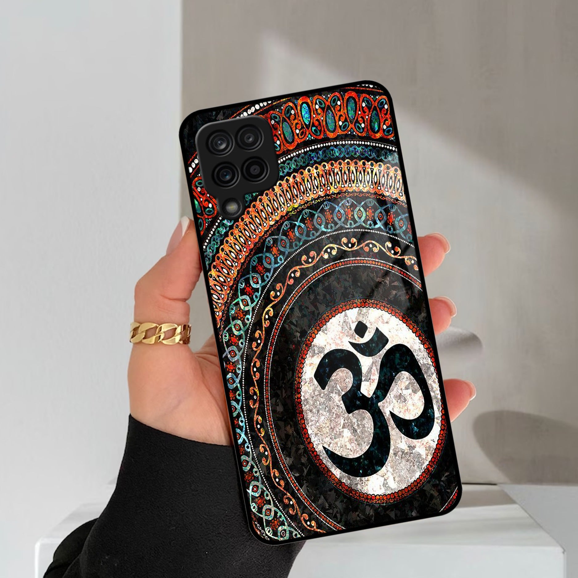 Divine Om Mandala Phone Cover For Samsung Galaxy M42 5G