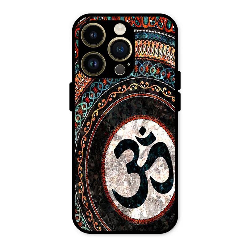 Divine Om Mandala Phone Cover For iPhone 14 Pro