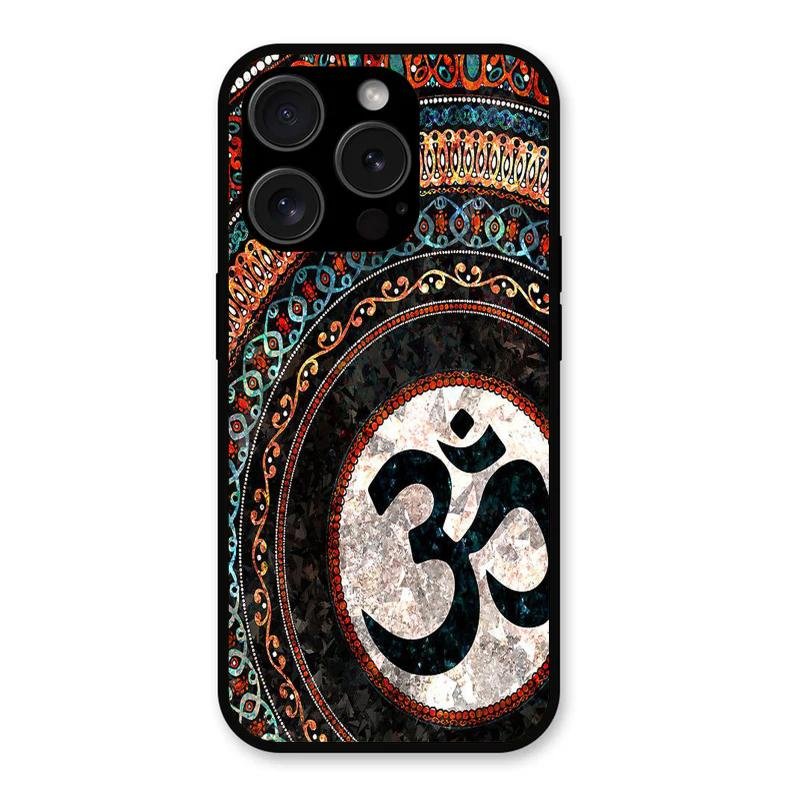 Divine Om Mandala Phone Cover For iPhone 15 Pro Max
