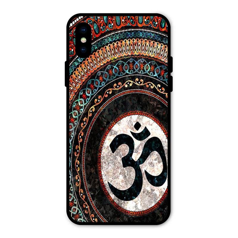 Divine Om Mandala Phone Cover For iPhone XS