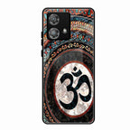 Divine Om Mandala Phone Cover For Motorola Edge 40 5G