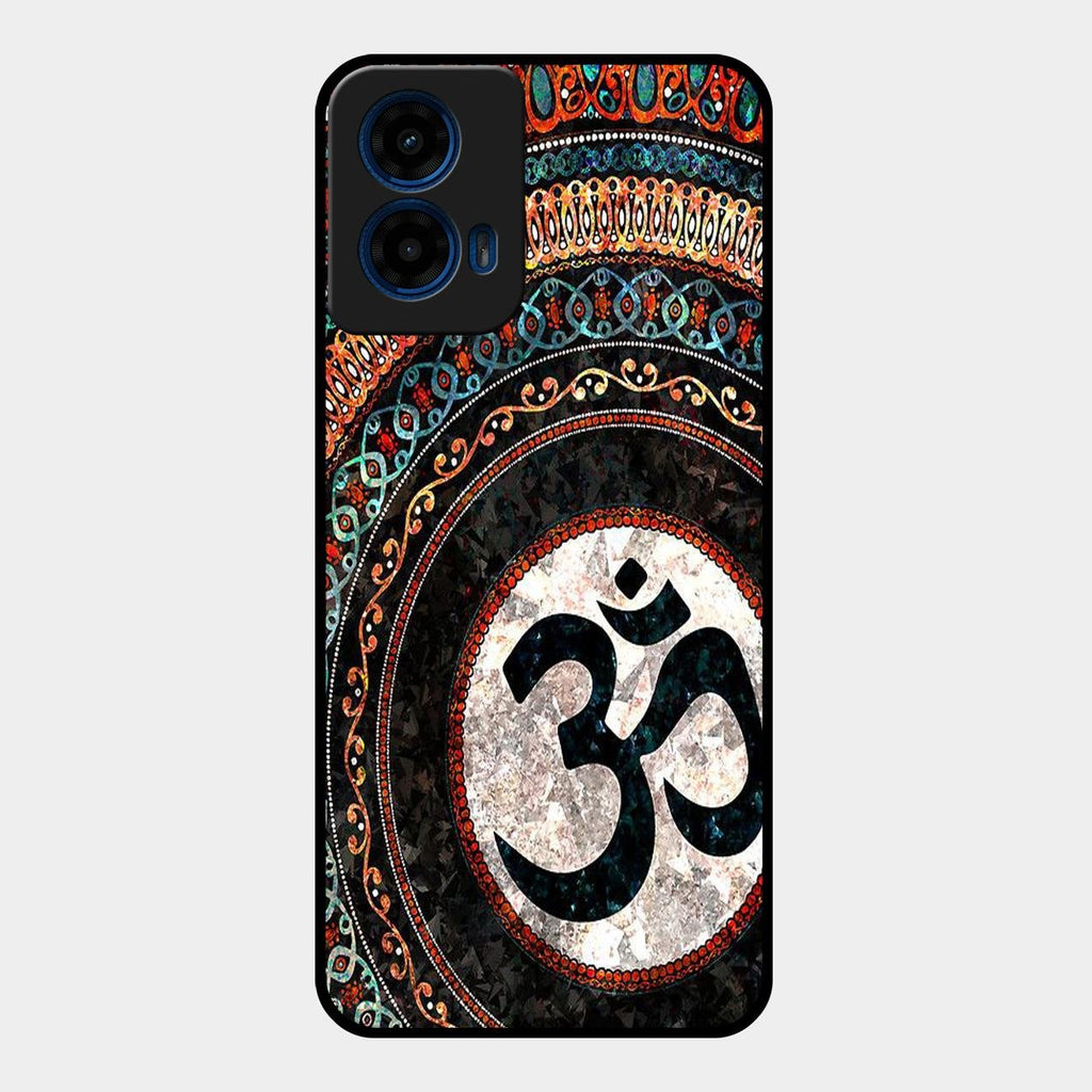 Divine Om Mandala Phone Cover For Motorola G45 5G