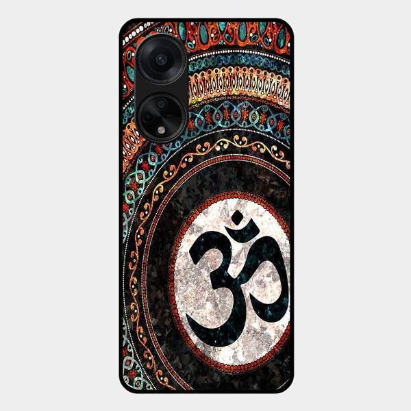 Divine Om Mandala Phone Cover For Oppo F23 5G
