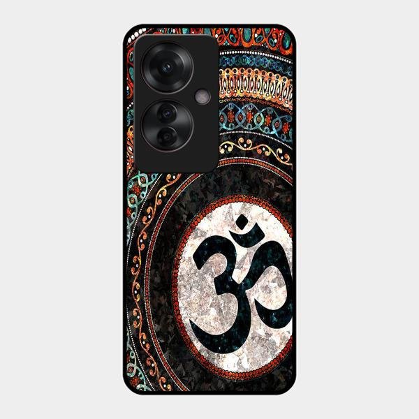 Divine Om Mandala Phone Cover For Oppo F25 Pro 5G