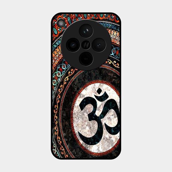 Divine Om Mandala Phone Cover For Oppo Find X8 5G