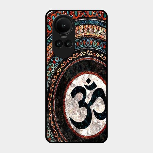 Divine Om Mandala Phone Cover For Oppo Reno 10 5G
