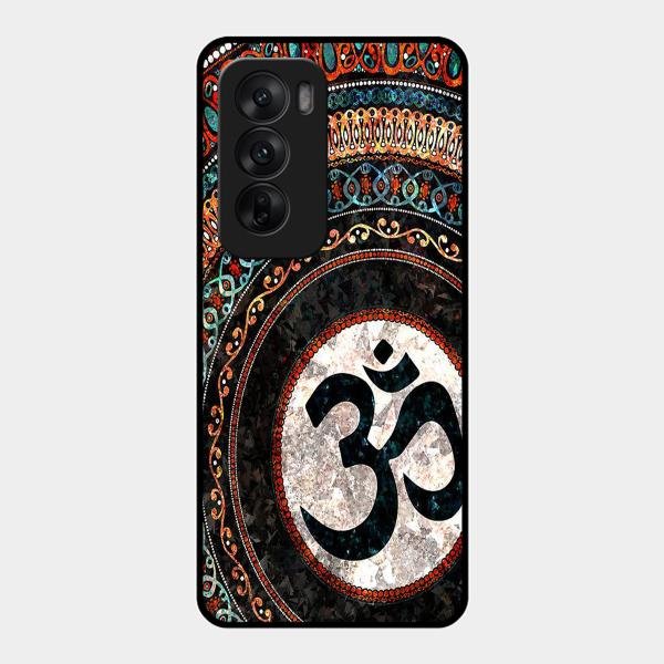 Divine Om Mandala Phone Cover For Oppo Reno 12 5G