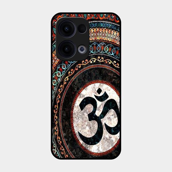 Divine Om Mandala Phone Cover For Oppo Reno 13 5G