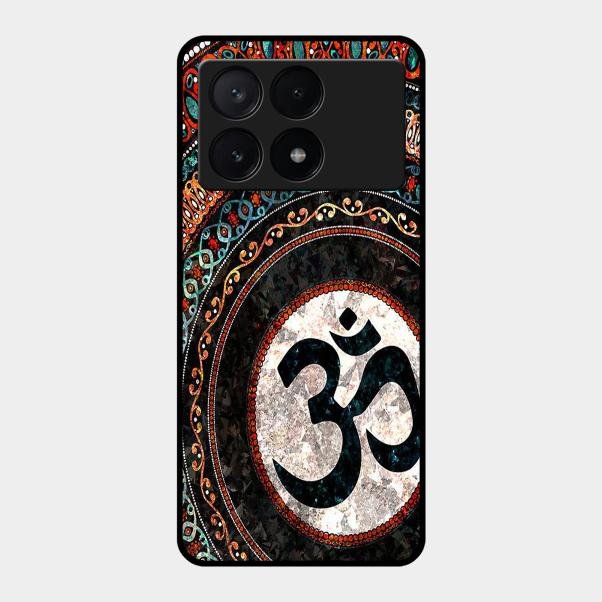 Divine Om Mandala Phone Cover For Poco X6 Pro 5G