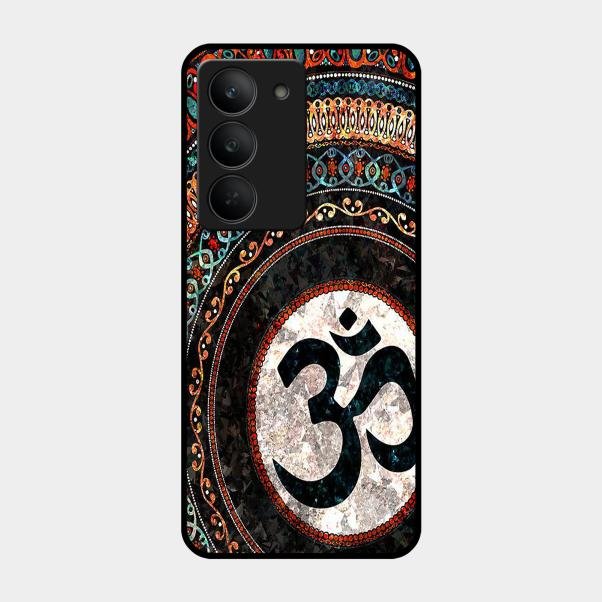 Divine Om Mandala Phone Cover For Realme 14X 5G