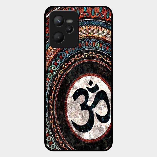 Divine Om Mandala Phone Cover For Realme C35
