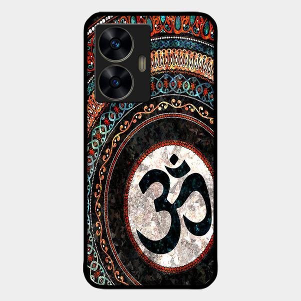 Divine Om Mandala Phone Cover For Realme C55