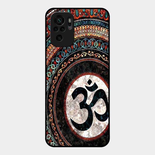 Divine Om Mandala Phone Cover For Redmi Note 10