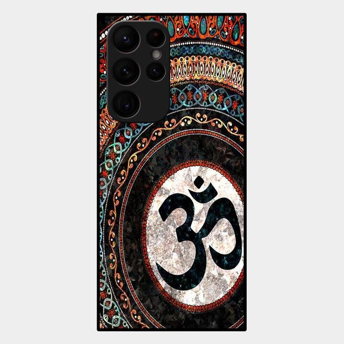 Divine Om Mandala Phone Cover For Samsung Galaxy S22 Ultra 5G