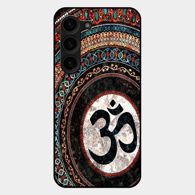 Divine Om Mandala Phone Cover For Samsung Galaxy S23 Plus 5G