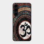 Divine Om Mandala Phone Cover For Samsung Galaxy S24 Plus 5G