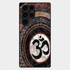 Divine Om Mandala Phone Cover For Samsung Galaxy S24 Ultra 5G