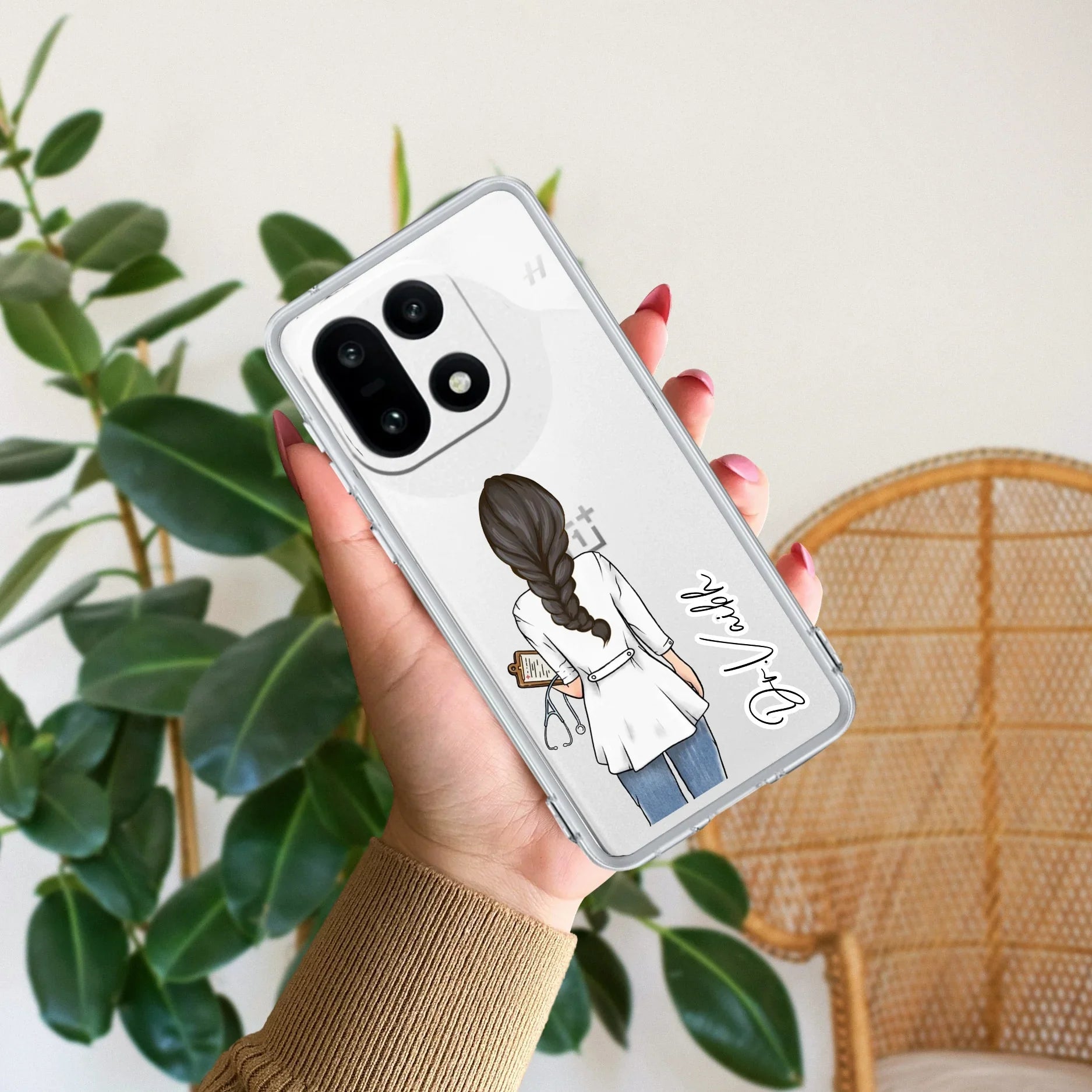 Doctor Customize Transparent Silicon Case For OnePlus - ShopOnCliQ