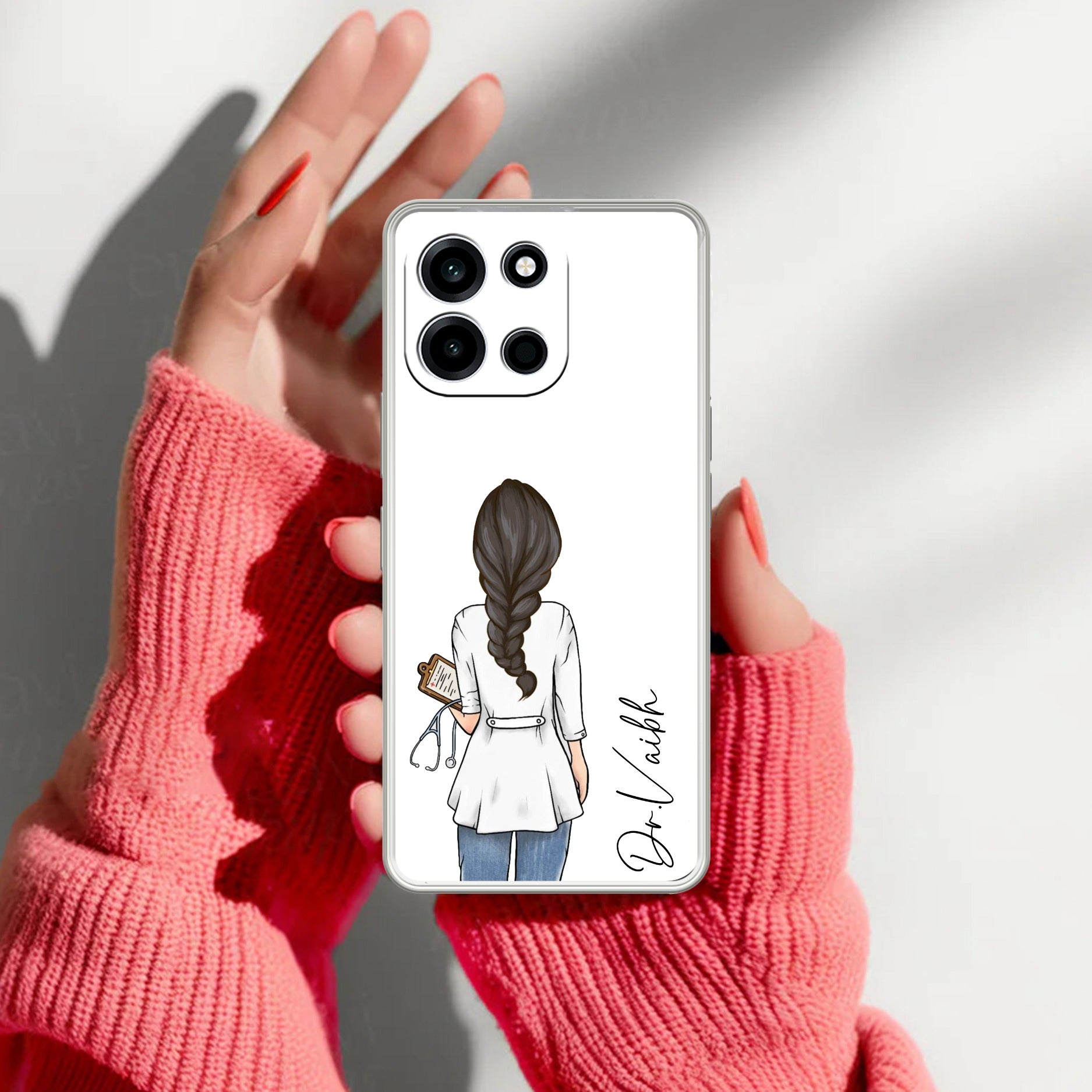 Doctor Customize Transparent Silicon Case For OnePlus Nord 6 5G