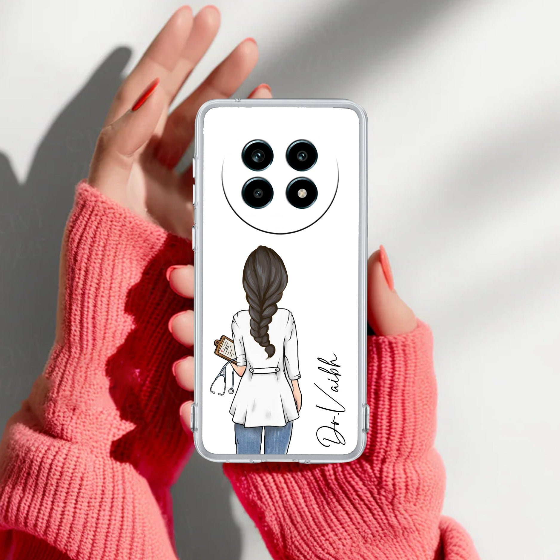 Doctor Customize Anti Yelllow Case For Realme 14 Pro Lite 5G