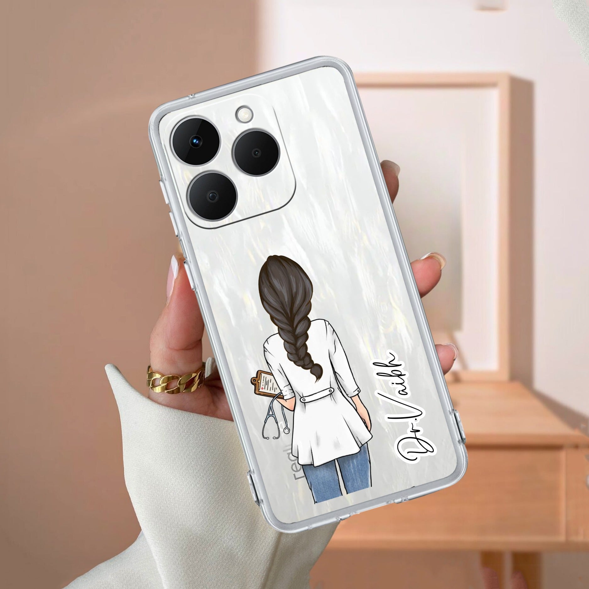Doctor Customize Anti Yellow Case For Realme 15T 5G