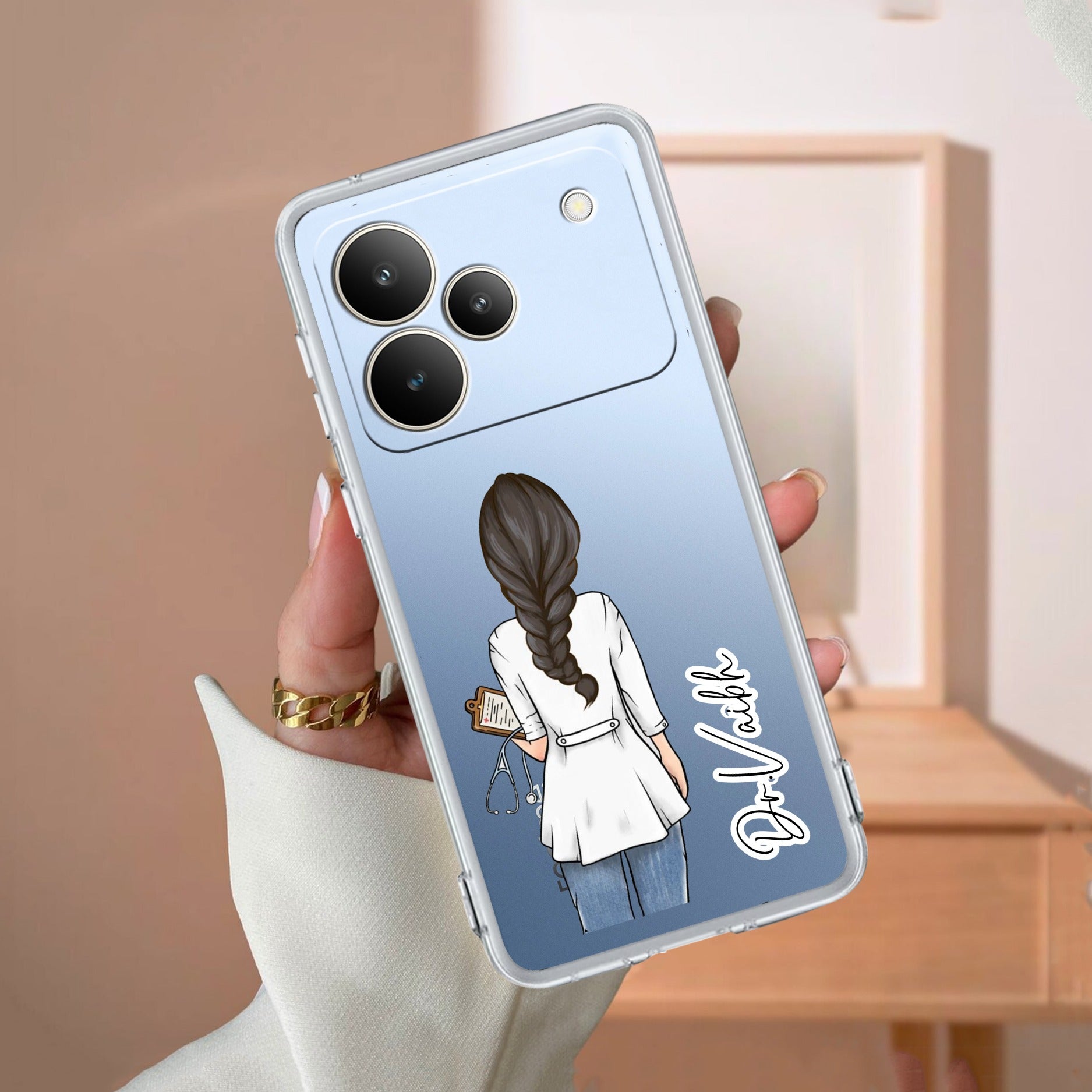 Doctor Customize Anti Yelllow Case For Realme P4 Pro 5G
