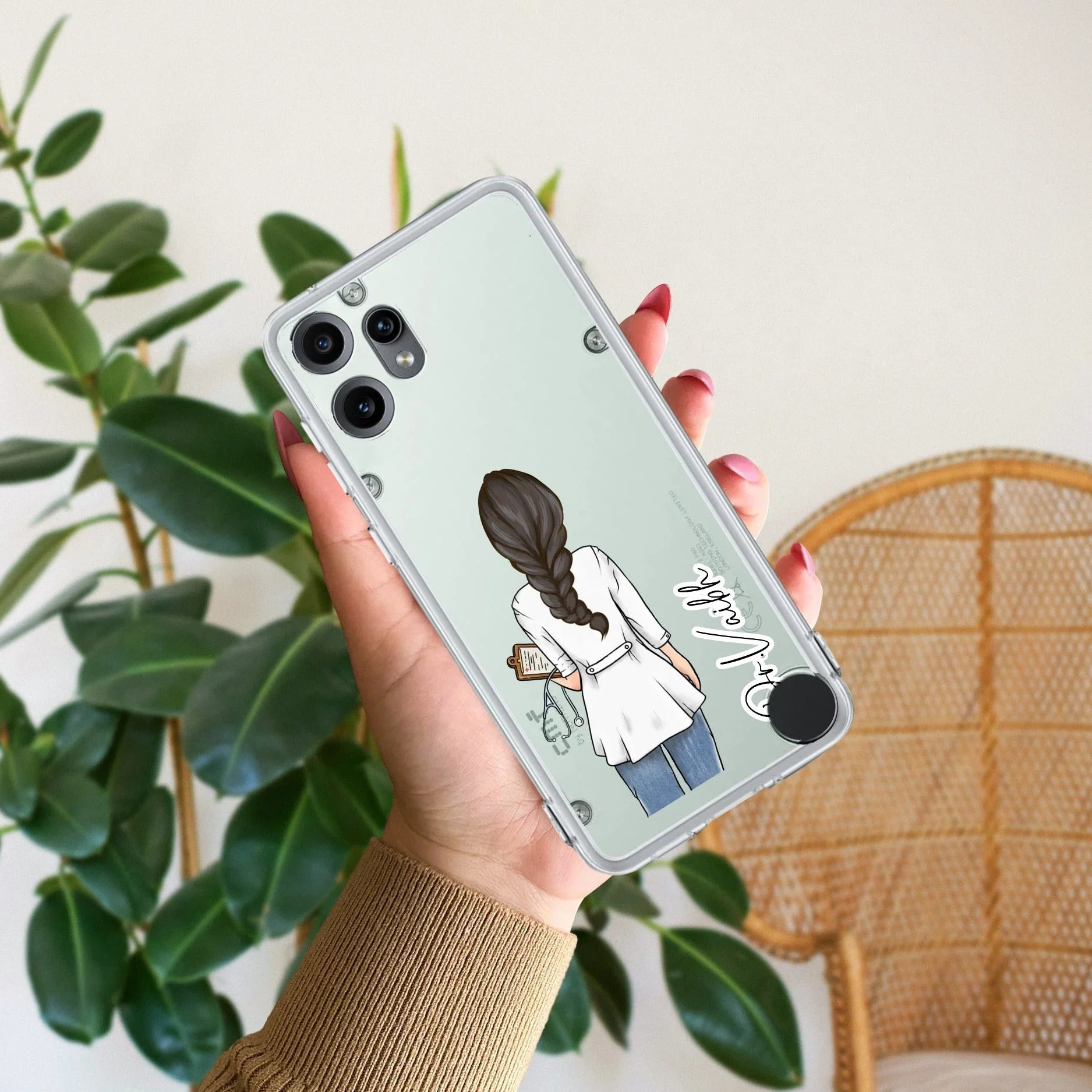 Doctor Customized Transparent Silicon Case For Nothing - ShopOnCliQ