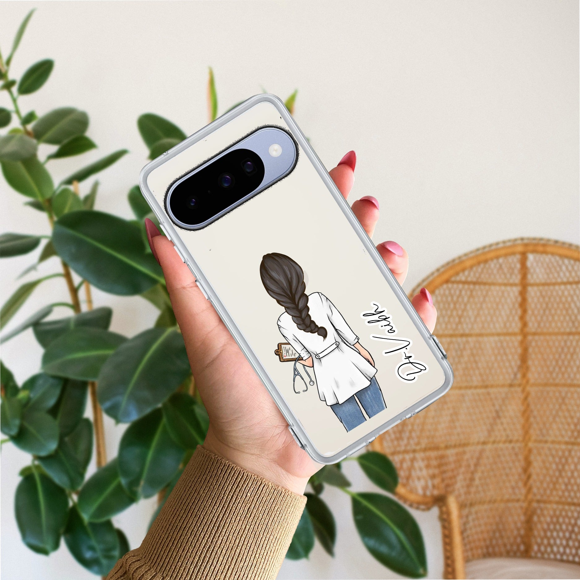 Doctor Customized Transparent Silicon Case For Google - ShopOnCliQ