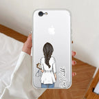 Doctor Customized Anti Yellow Clear Case For iPhone 7 / iPhone 8 / iPhone Se 2020