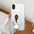 Doctor Customized Transparent Silicon Case For iPhone XR
