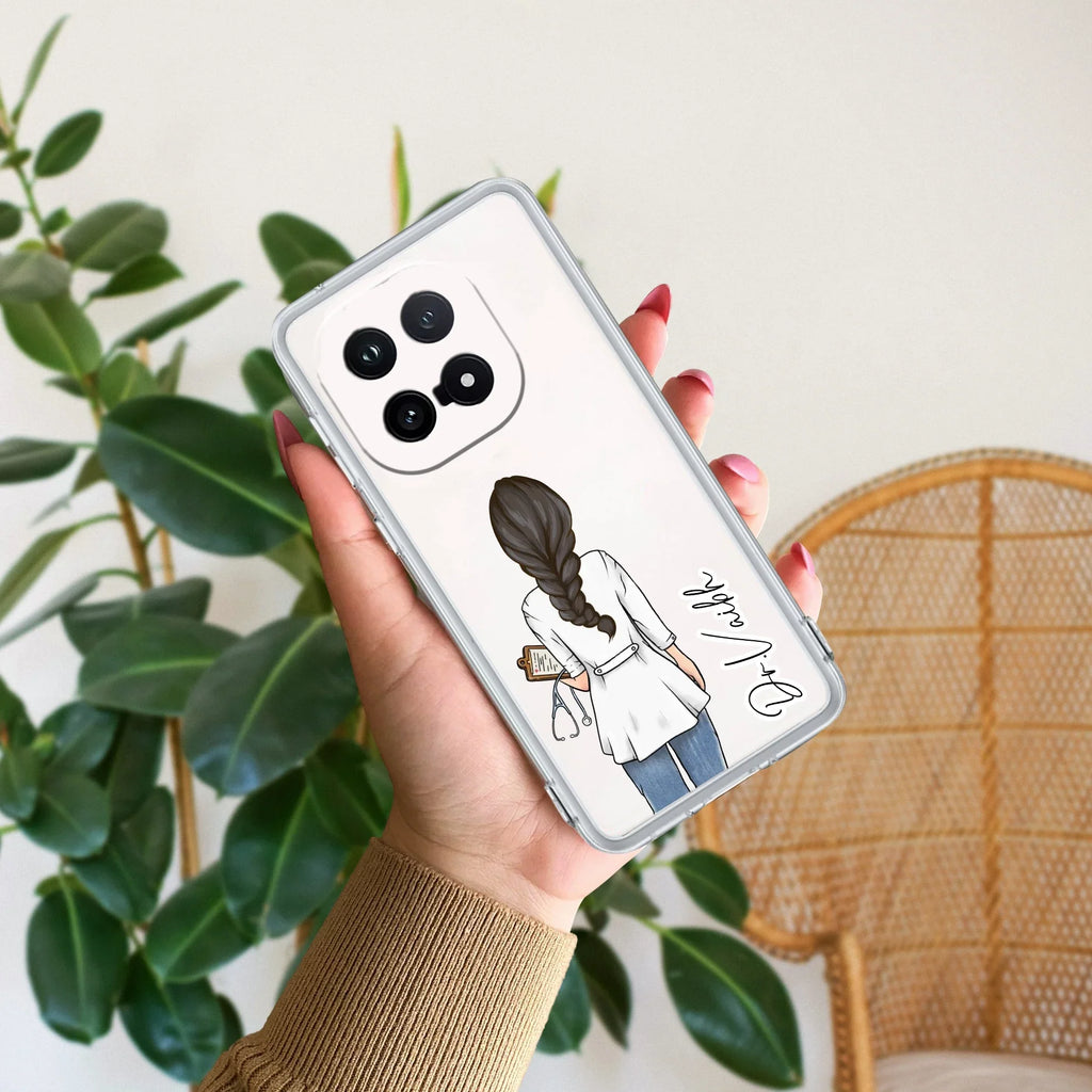 Doctor Customized Transparent Silicon Case For iQOO 15 5G