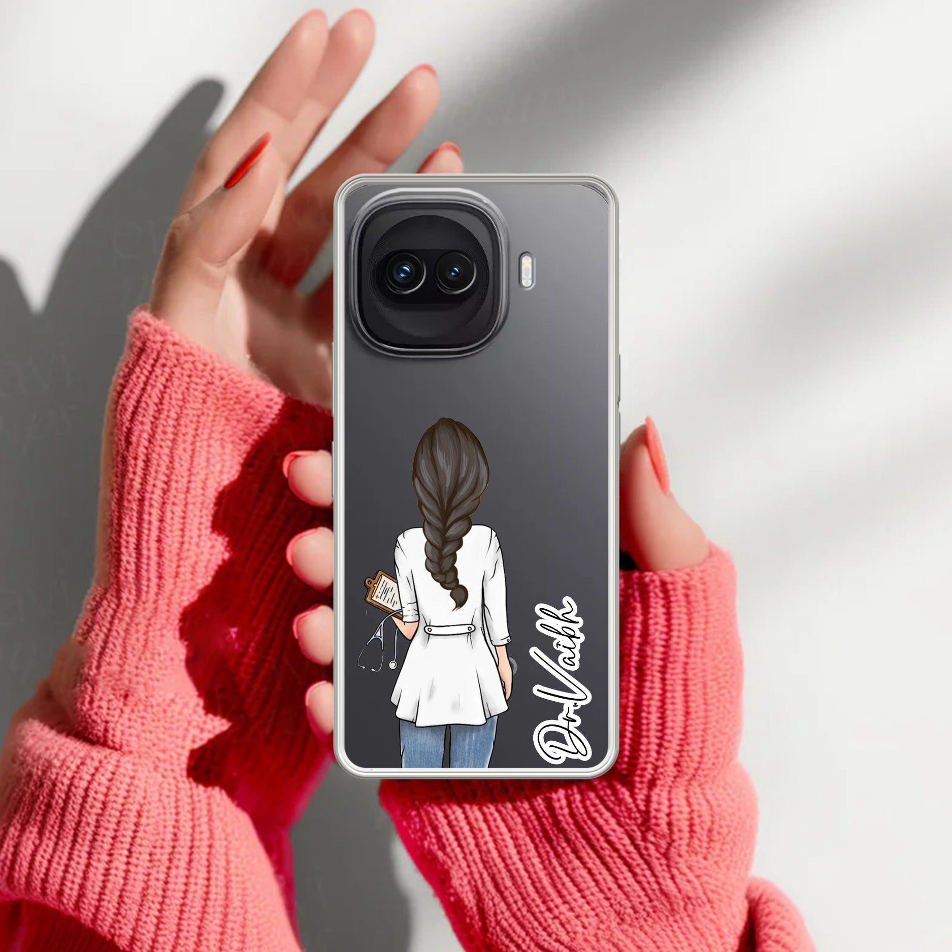 Doctor Customized Transparent Silicon Case For iQOO 15R 5G