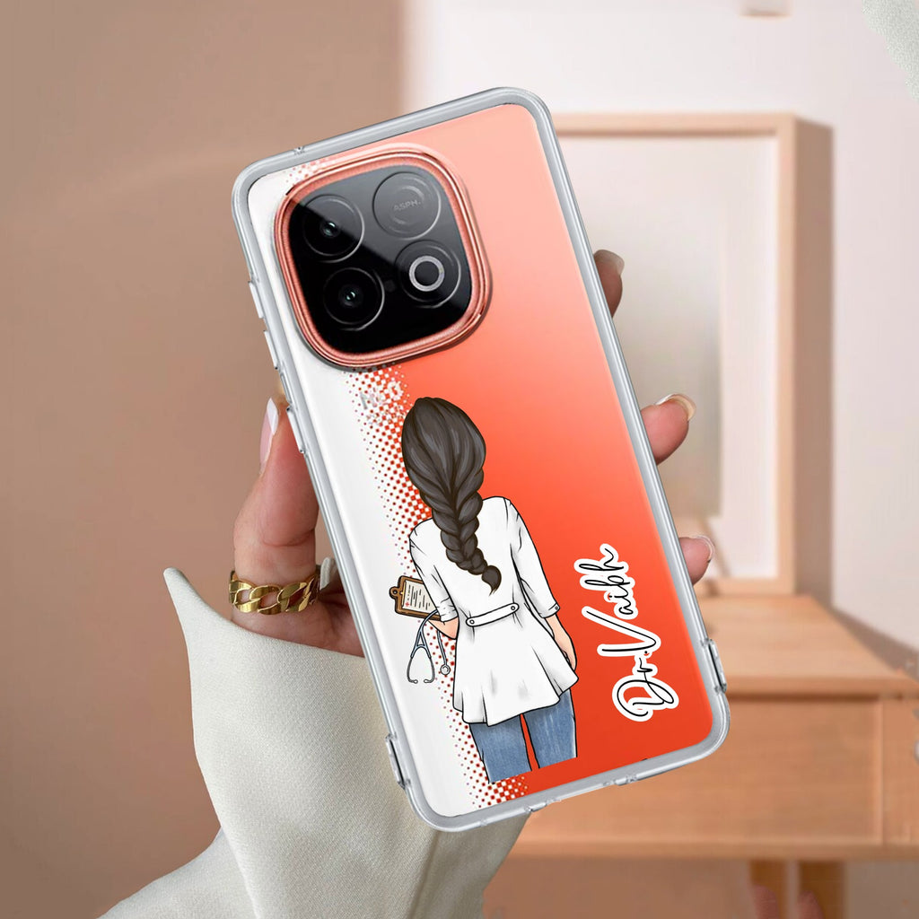 Doctor Customized Transparent Silicon Case For iQOO Neo 10 5G