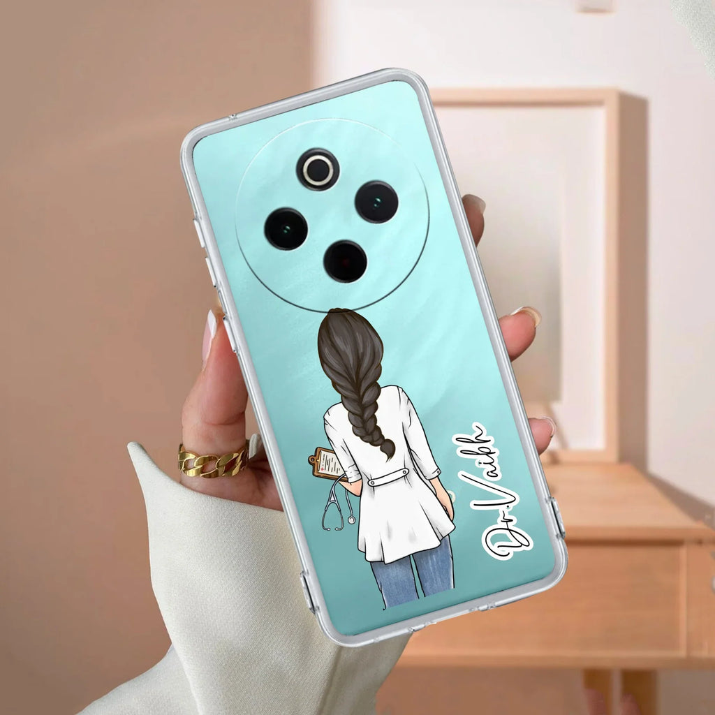 Doctor Customized Transparent Silicon Case For iQOO Z10 5G