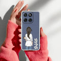 Doctor Customized Transparent Silicon Case For Motorola Edge 60 5G