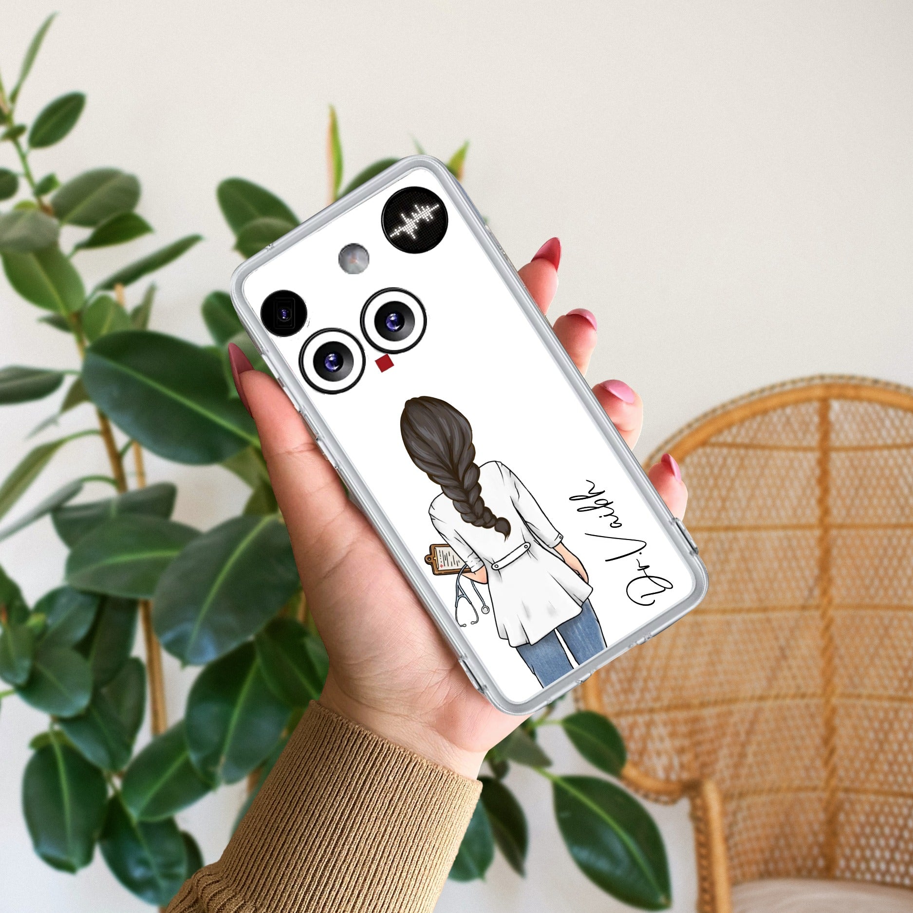 Doctor Customized Anti Yellow Case For Nothing Phone 3