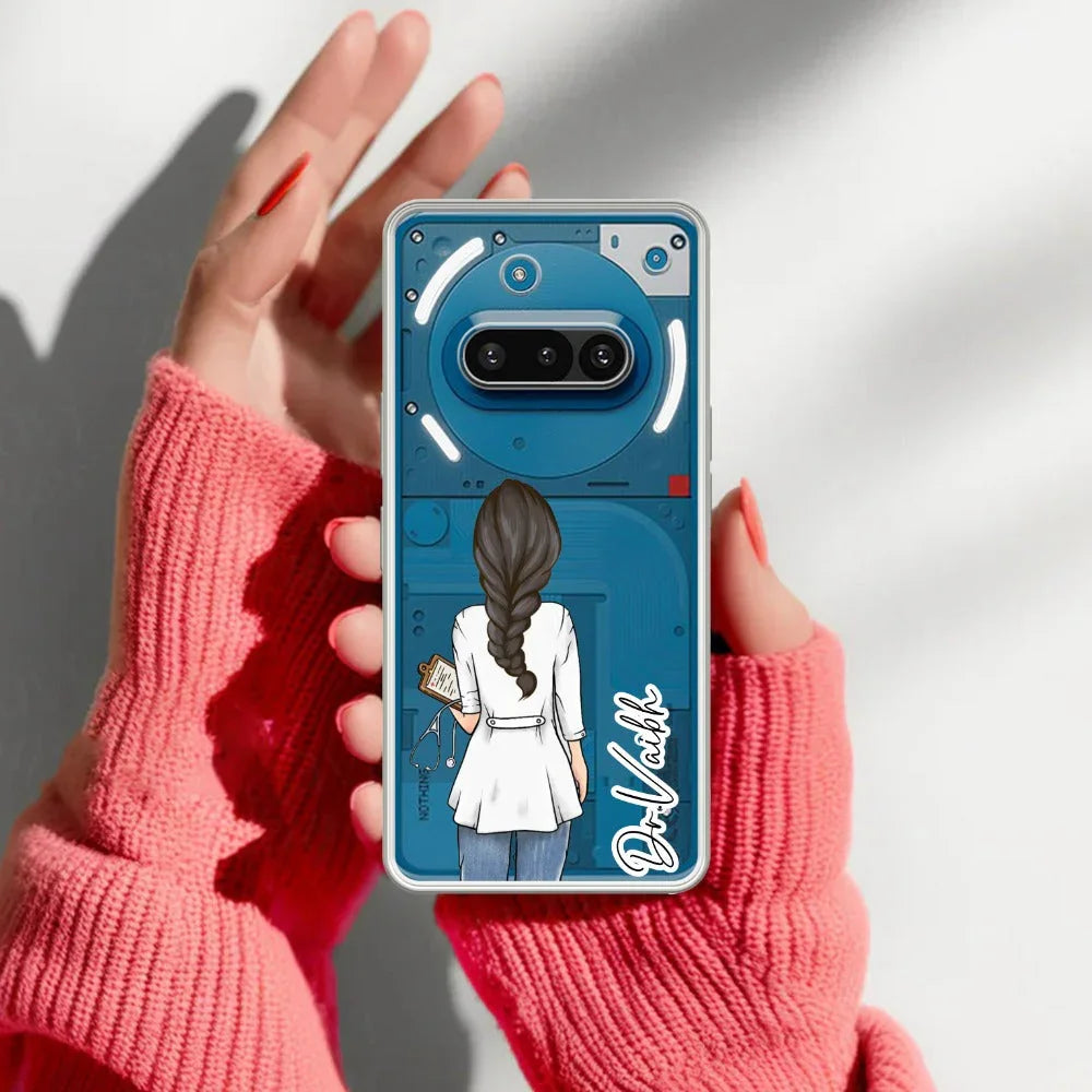 Doctor Customized Transparent Silicon Case For Nothing - ShopOnCliQ