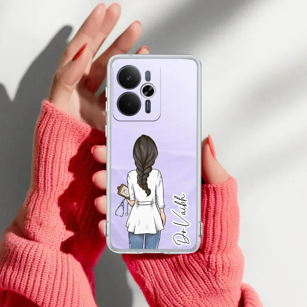 Doctor Customize Anti Yelllow Case For Realme 14T 5G