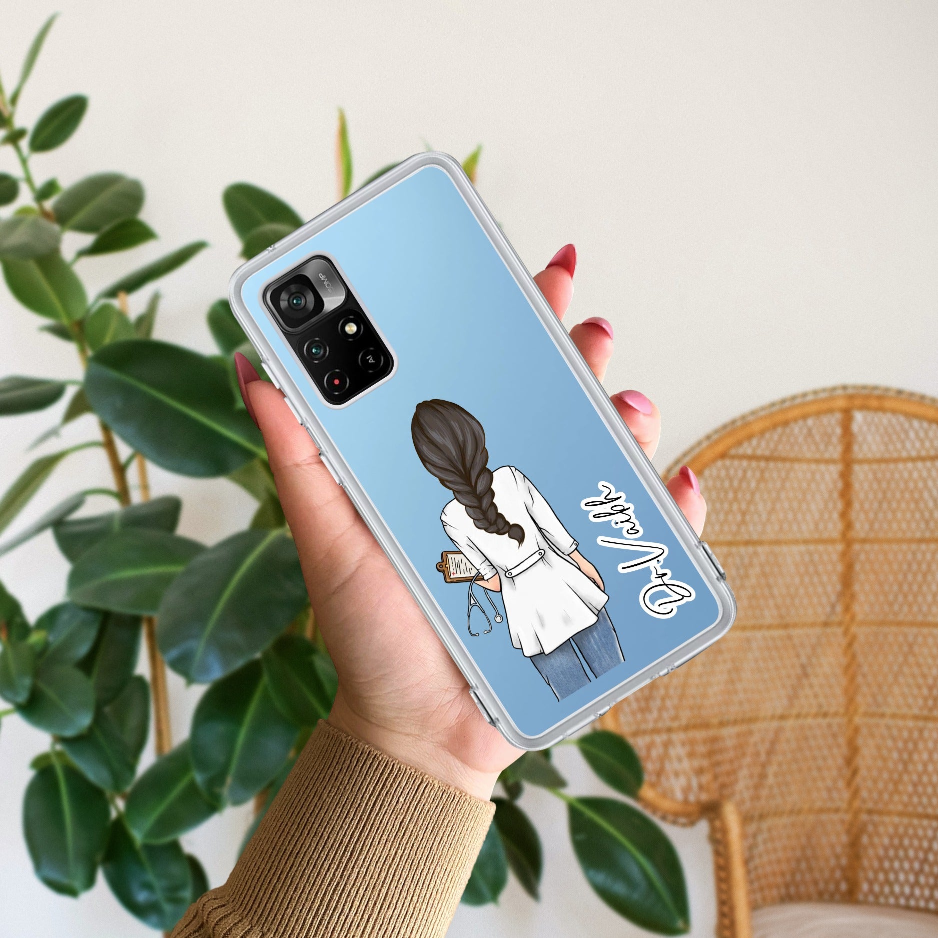 Doctor Customized Transparent Silicon Case For Redmi Note 15 5G