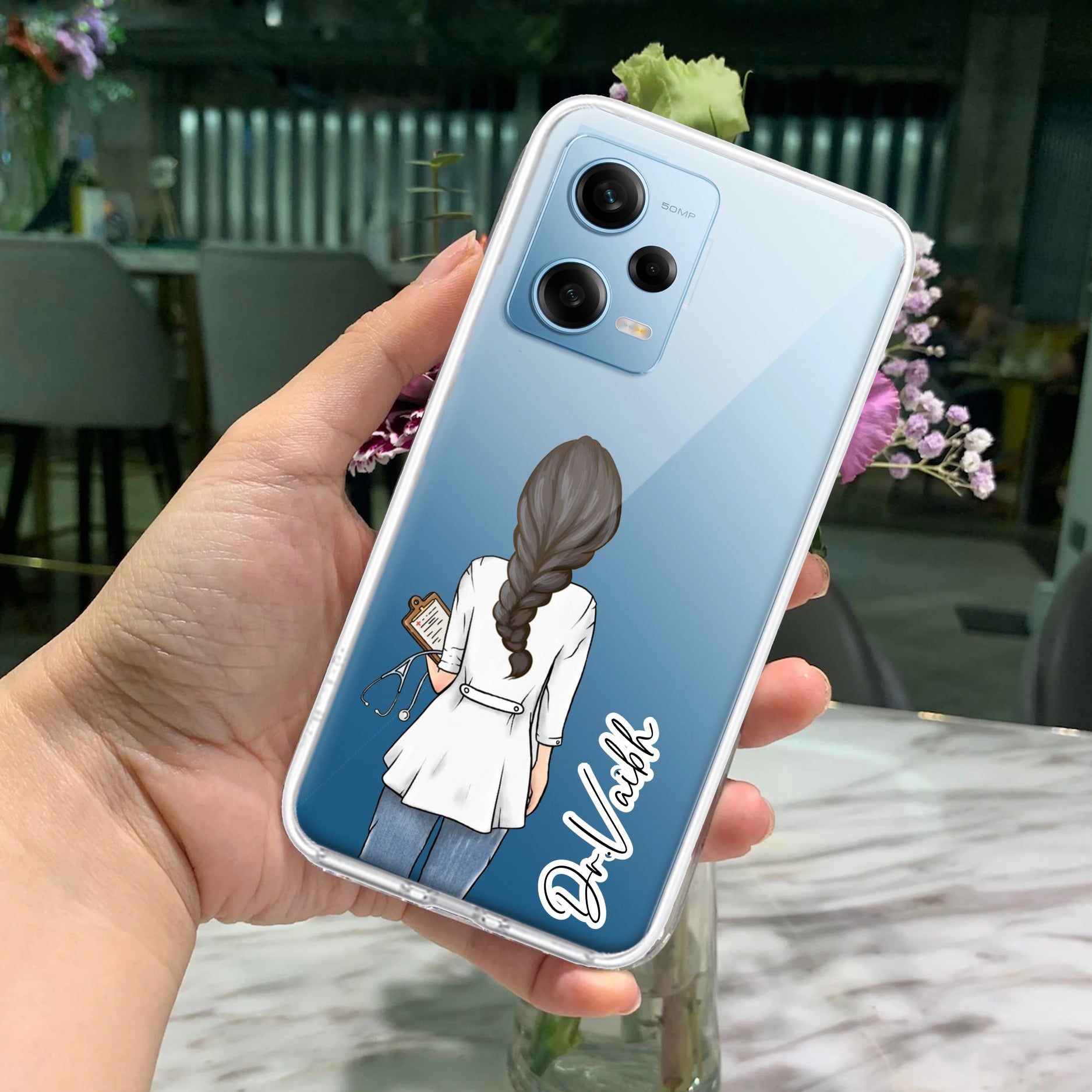 Doctor Customized Transparent Silicon Case For Redmi/Xiaomi