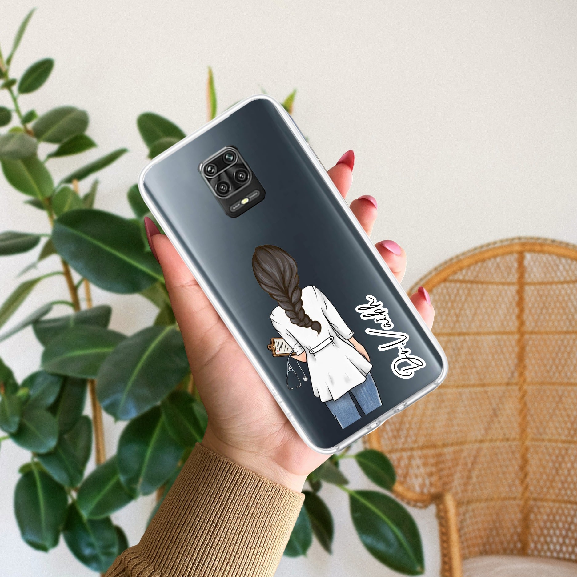 Doctor Customized Anti Yellow Case For Redmi Note 9 Pro Max