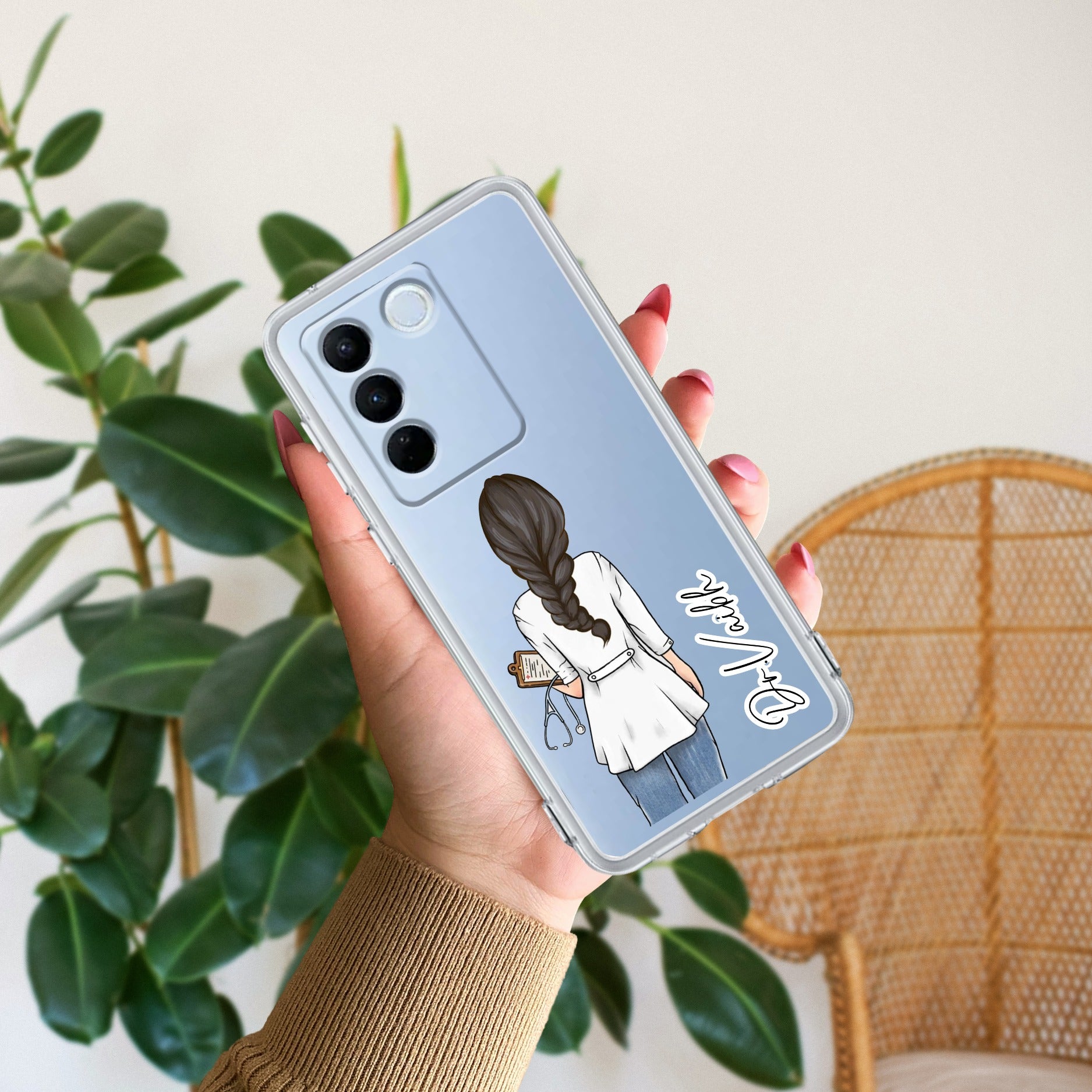 Doctor Customized Anti Yellow Case For Vivo V27 Pro 5G