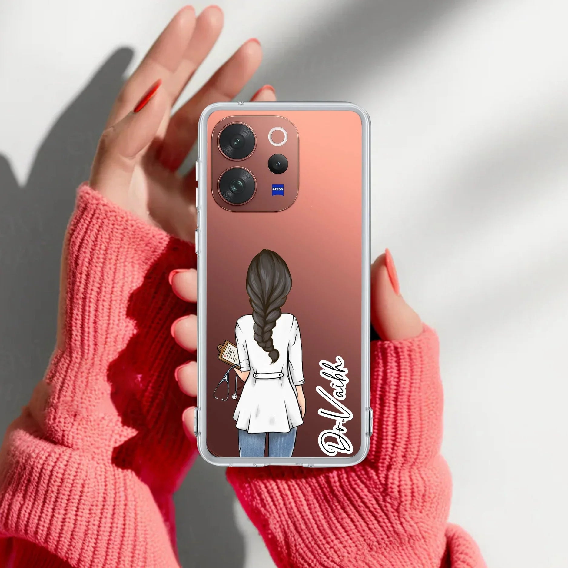 Doctor Customized Transparent Silicon Case For Vivo Y58 5G