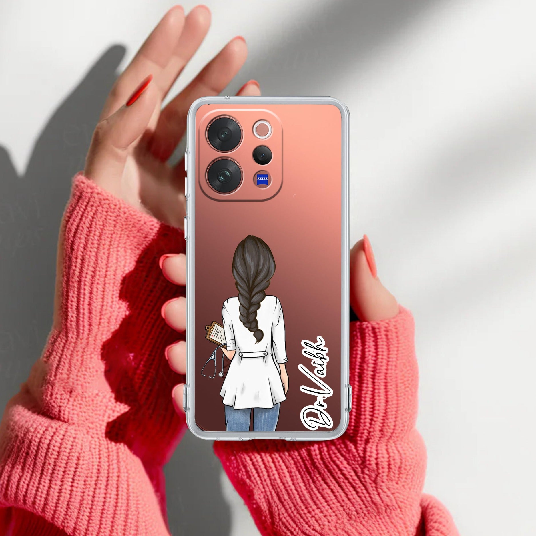 Doctor Customized Transparent Silicon Case For Vivo T3 Lite 5G