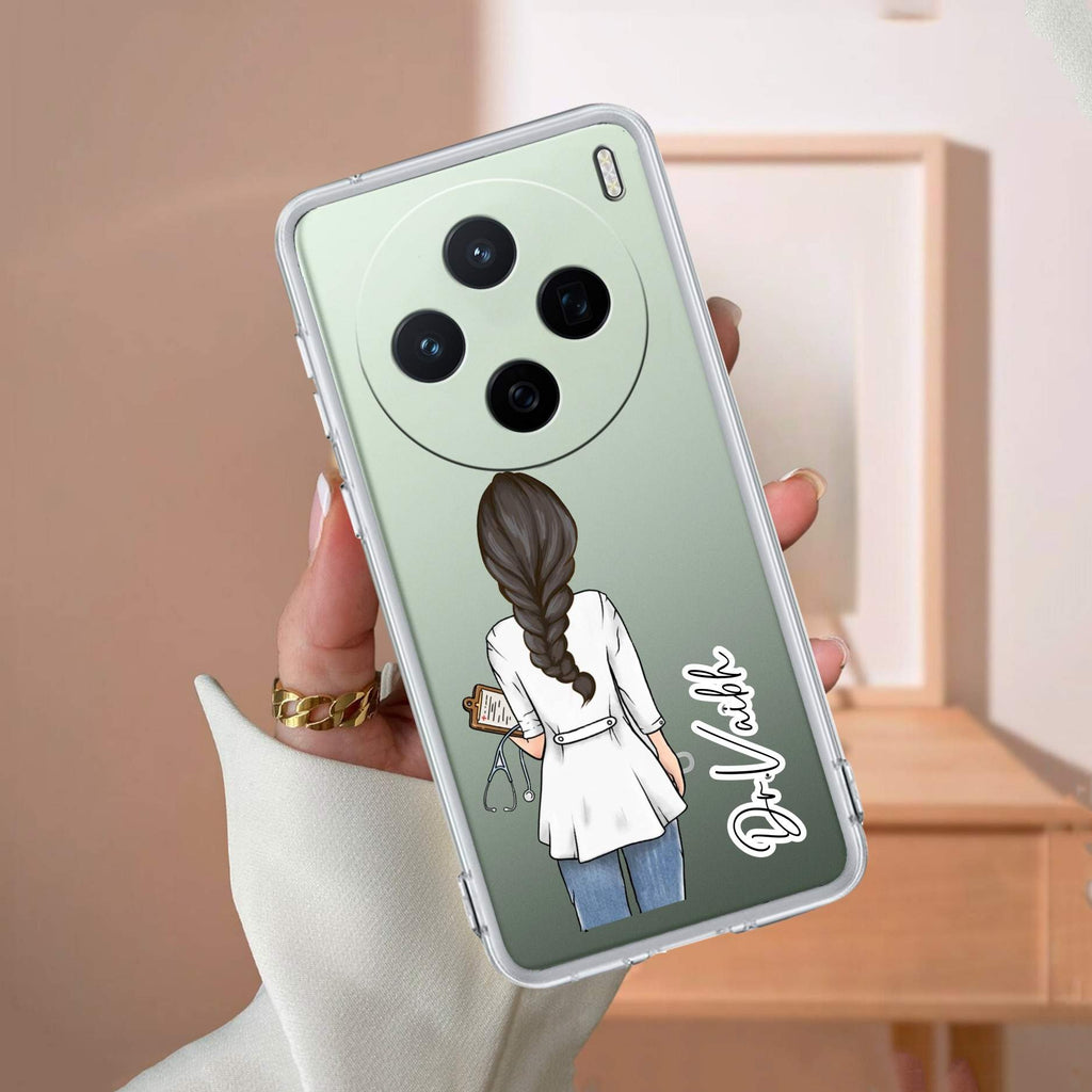 Doctor Customized Transparent Silicon Case For Vivo X200 5G