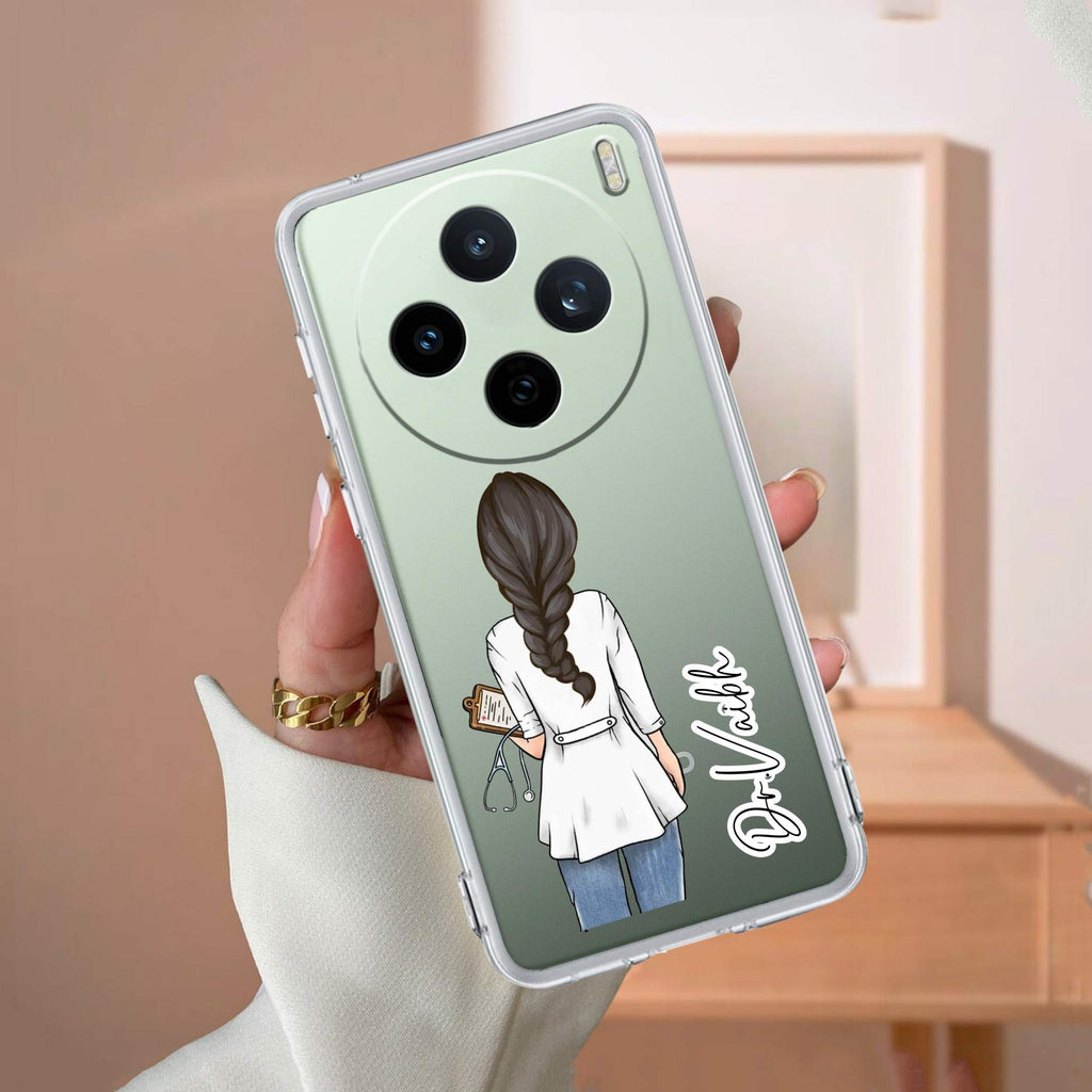 Doctor Customized Transparent Silicon Case For Vivo Y39 5G