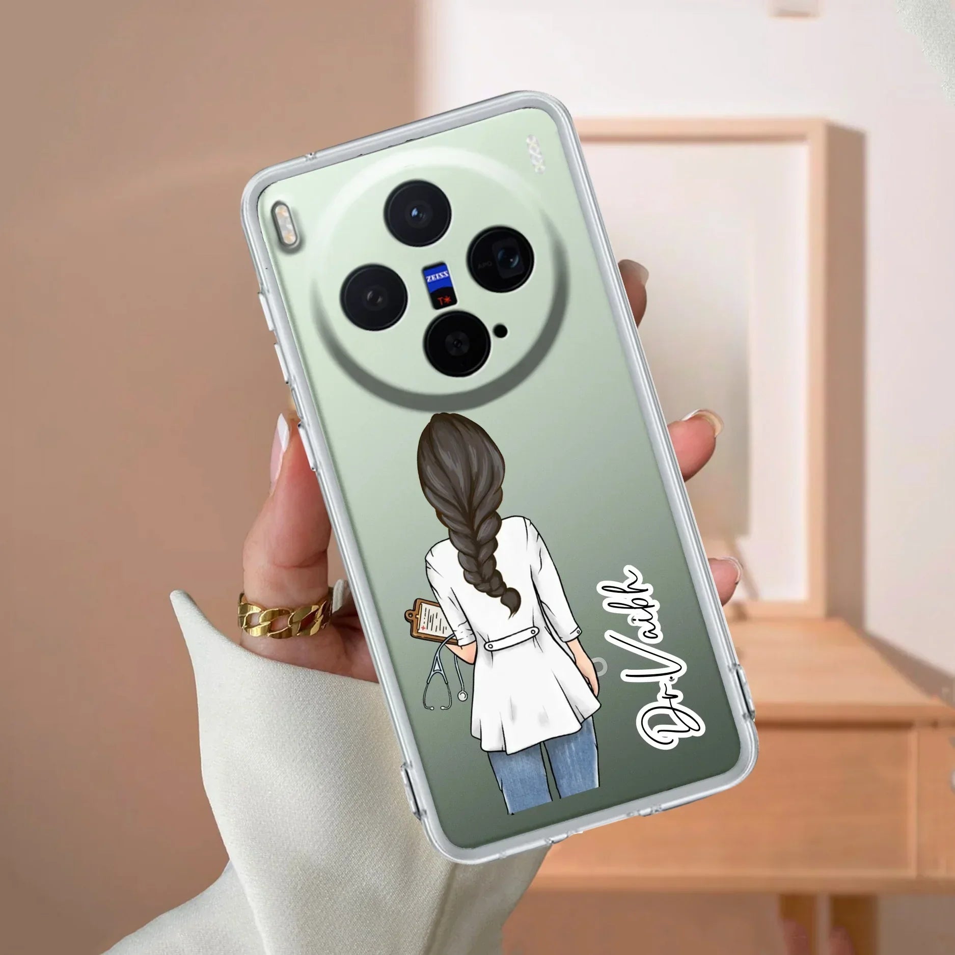 Doctor Customized Transparent Silicon Case For Vivo Y28s/ Y28e