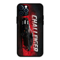 Dodge Challenger Glass Case Cover For iPhone 12 Pro