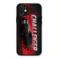 Dodge Challenger Glass Case Cover For iPhone 12