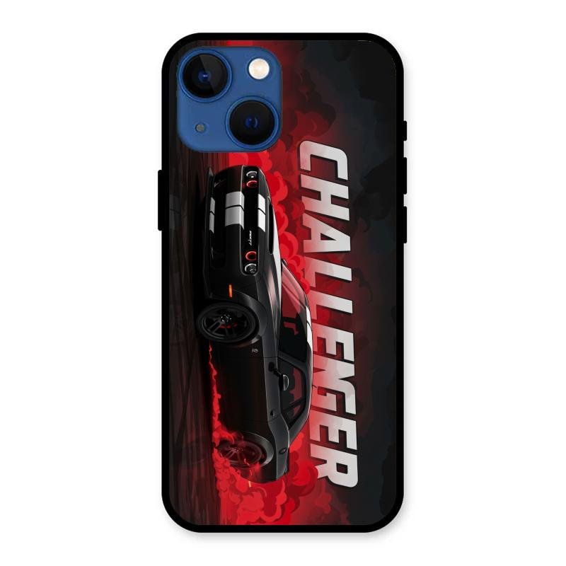 Dodge Challenger Glass Case Cover For iPhone 13 mini